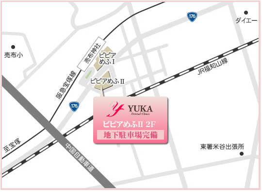 兵庫県宝塚市売布2-11-1 ピピアめふⅡ-2F